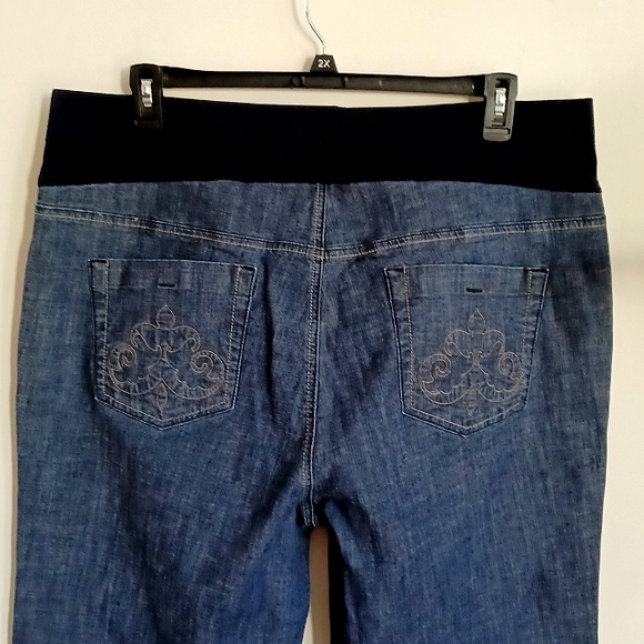 Lane Bryant Stretch Maternity Jeans 18 - Picture 6 of 9